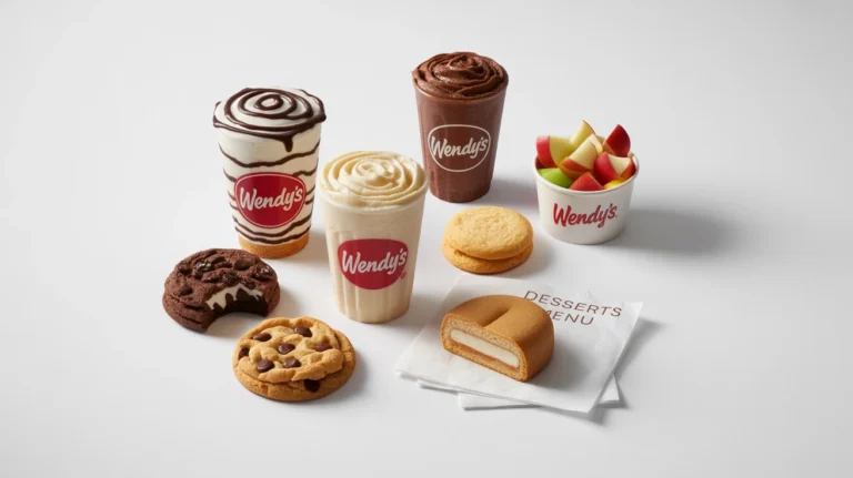 Wendy's Desserts Menu
