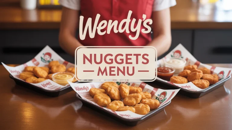 Wendy's Nuggets Menu
