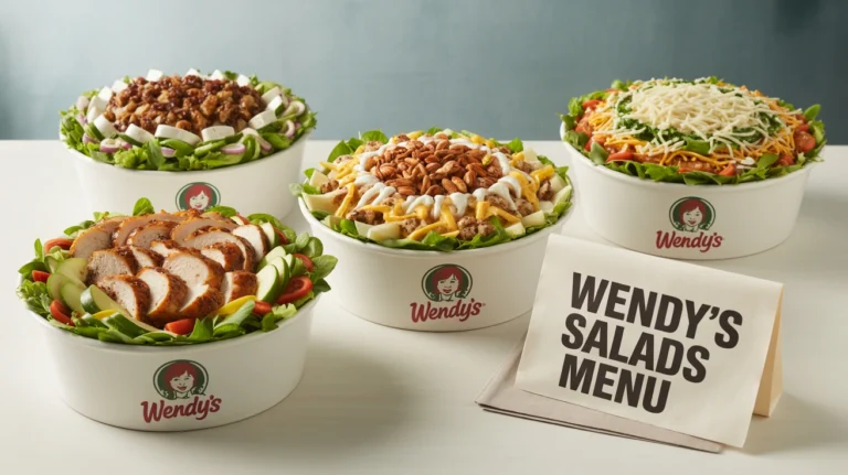 Wendy’s Salads Menu