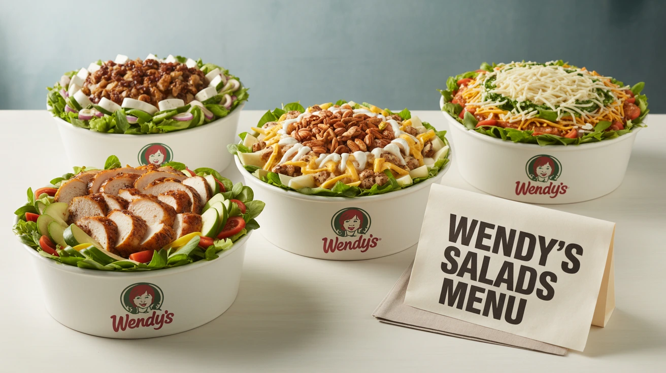 Wendy’s Salads Menu